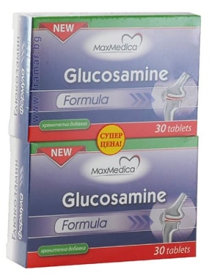 МАКСМЕДИКА ГЛЮКОЗАМИН ФОРМУЛА таблетки * 30 * 2
