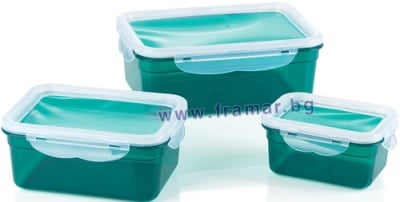 КУТИИ ЗА СЪХРАНЕНИЕ НА ХРАНА GOURMETMAXX * 3