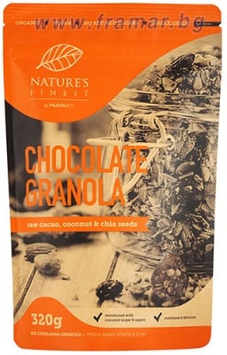 НЕЙЧЪРС ФАЙНЕСТ ШОКОЛАДОВА ГРАНОЛА 320 гр.