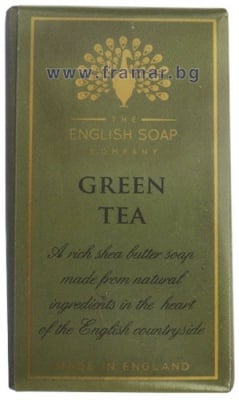САПУН ИНГЛИШ СОУП КАМПЪНИ С АРОМАТ НА ЗЕЛЕН ЧАЙ 190 г