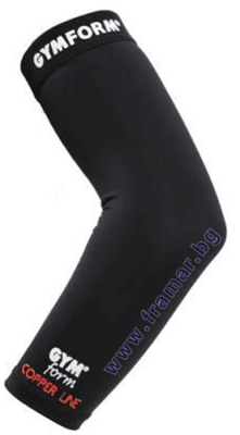 КОМПРЕСИРАЩ НАЛАКЪТНИК GYMFORM COPPER LINE