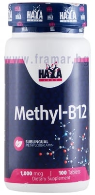 ХАЯ ЛАБС МЕТИЛ-B12 сублингвални таблетки 1000 мкг * 100