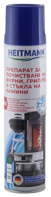 ХАЙТМАН АЕРОЗОЛ ЗА ПОЧИСТВАНЕ НА СТЪКЛА НА КАМИНИ, ФУРНИ И СКАРИ 400 мл
