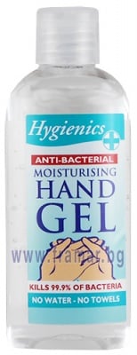 АНТИБАКТЕРИАЛЕН ГЕЛ ЗА РЪЦЕ HYGIENICS 100 мл