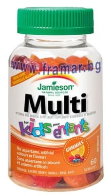 ДЖЕЙМИСЪН ВИТА-ВИМ ЖЕЛИРАНИ табл. за деца * 60