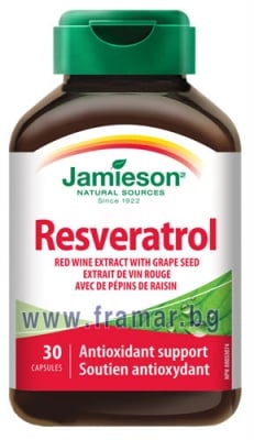 ДЖЕЙМИСЪН РЕСВЕРАТРОЛ капсули * 30