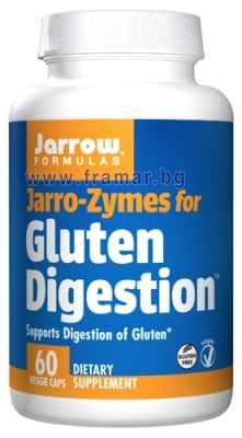 ДЖАРОУ ФОРМУЛАС ДЖАРОЗИМС ХРАНОСМИЛАТЕЛНИ ЕНЗИМИ ЗА ГЛУТЕН капсули * 60