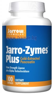 ДЖАРОУ ФОРМУЛАС ДЖАРОЗИМС ПЛЮС ХРАНОСМИЛАТЕЛНИ ЕНЗИМИ капсули * 100