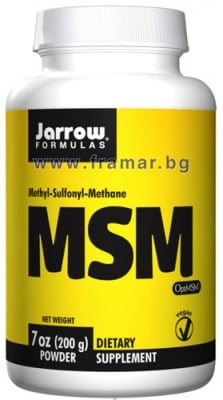 ДЖАРОУ ФОРМУЛАС МСМ (МЕТИЛ - СУЛФОНИЛ - МЕТАН) прах 200 гр.