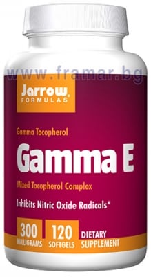 ДЖАРОУ ФОРМУЛАС ГАМА Е капсули 300 мг * 120