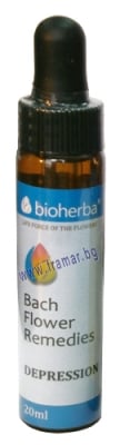 БИОХЕРБА КАПКИ НА ДОКТОР БАХ ДЕПРЕСИЯ 20 мл