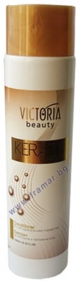 ВИКТОРИЯ БЮТИ БАЛСАМ ЗА ИЗТОЩЕНА И ТРЕТИРАНА КОСА С КЕРАТИН 300 мл