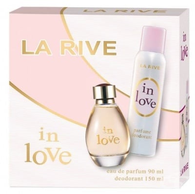 ЛА РИВ КОМПЛЕКТ IN LOVE ТОАЛЕТНА ВОДА 90 мл + ДЕЗОДОРАНТ 150 мл ЗА ЖЕНИ