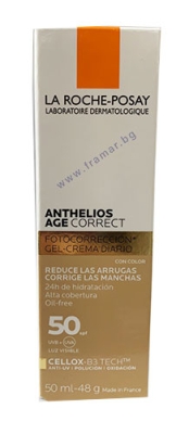 ЛА РОШ ОЦВЕТЕН КРЕМ ЗА ЛИЦЕ ANTHELIOS AGE CORRECT CC SPF50 50 мл