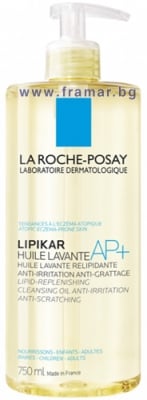 ЛА РОШ ЛИПИКАР ЛАВАНТЕ AP+ ЛИПИДОВЪЗСТАНОВЯВАЩО ПОЧИСТВАЩО ОЛИО 750 мл