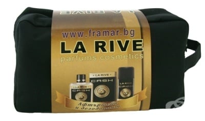 ЛА РИВ КОМПЛЕКТ ЗА МЪЖЕ CASH - АФТЪРШЕЙФ 100 мл. + ДЕЗОДОРАНТ 150 мл.