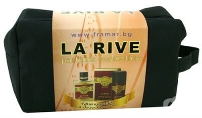 ЛА РИВ КОМПЛЕКТ ЗА МЪЖЕ CABANA АФТЪРШЕЙФ 100 мл. + ДЕЗОДОРАНТ СПРЕЙ 150 мл.