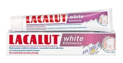 ПАСТА ЗА ЗЪБИ ЛАКАЛУТ WHITE EDELWEISS 75 мл.