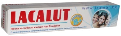 ПАСТА ЗА ЗЪБИ ЛАКАЛУТ ТИЙНС 8+ години