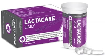 ЛАКТАКЕЪР ДЕЙЛИ капсули 380 мг * 30 АКТАВИС