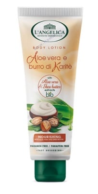 Л'АНДЖЕЛИКА ЛОСИОН ЗА ТЯЛО С БИО АЛОЕ И ШЕА 300 мл