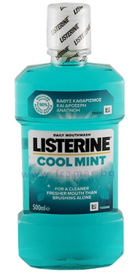 ВОДА ЗА УСТА LISTERINE COOL MINT 500 мл