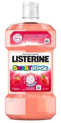 ВОДА ЗА УСТА LISTERINE SMART RINSE ЗА ДЕЦА 250 мл