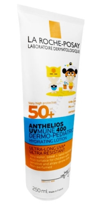 ЛА РОШ ПОЗЕ АНТЕЛИОС UVMUNE400 ХИДРАТИРАЩО СЛЪНЦЕЗАЩИТНО МЛЯКО ЗА ДЕЦА SPF50+ 250 мл
