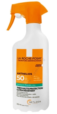 ЛА РОШ ПОЗЕ АНТЕЛИОС СЛЪНЦЕЗАЩИТЕН СПРЕЙ ЗА ДЕЦА И ВЪЗРАСТНИ SPF50+ 300 мл