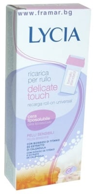 ЛИЧИЯ DELICATE TOUCH ПЪЛНИТЕЛ С ВОСЪК ЗА ЧУВСТВИТЕЛНА КОЖА 100 мл.