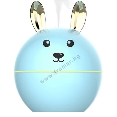 МАКЕДА БОТАНИКС УЛТРАЗВУКОВ ОВЛАЖНИТЕЛ ЗА ВЪЗДУХ С USB RABBIT 130 мл