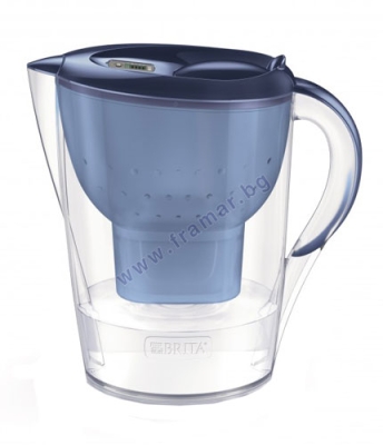 БРИТА ФИЛТРИРАЩА КАНА ЗА ВОДА МАРЕЛА XL МЕМО БЯЛА/СИНЯ 3.5 л