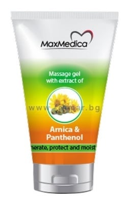 МАКСМЕДИКА МАСАЖЕН ГЕЛ ЗА ТЯЛО С ЕКСТРАКТ ОТ АРНИКА И ПАНТЕНОЛ 150 мл.