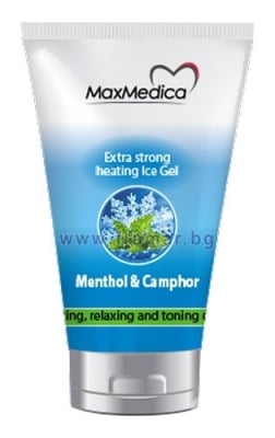МАКСМЕДИКА МАСАЖЕН ЗАГРЯВАЩ ЛЕДЕН ГЕЛ ЗА ТЯЛО 150 мл