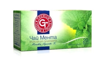ЧАЙ ФИЛТЪР МЕНТА * 20 БЪЛГАРСКА ЧАЕНА КОМПАНИЯ