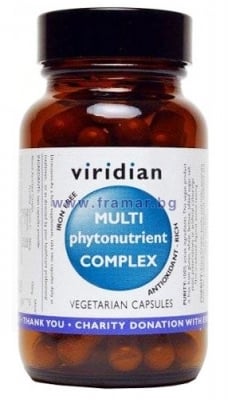 МУЛТИ ФИТОНУТРИЕНТ КОМПЛЕКС капсули * 30 VIRIDIAN