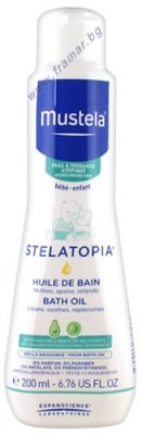 МУСТЕЛА STELATOPIA ДУШ ОЛИО ЗА АТОПИЧНА КОЖА ЗА БЕБЕТА И ДЕЦА 200 мл
