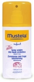 МУСТЕЛА СЛЪНЦЕЗАЩИТЕН СПРЕЙ ЗА ДЕЦА SPF 30 