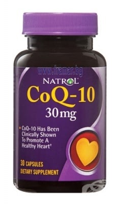 НАТРОЛ Co Q10 капсули 30 мг * 30