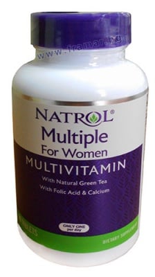 Натрол Мултивитамини жени табл*90