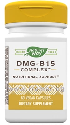 КОМПЛЕКС DMG-B15 капсули * 60 NATURE'S WAY