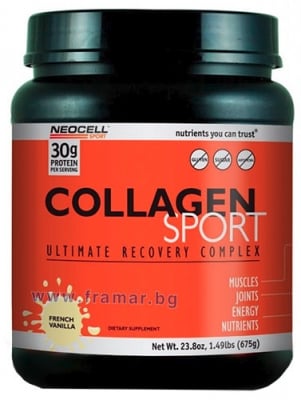 КОЛАГЕН СПОРТ С ВКУС НА ВАНИЛИЯ 675 гр. NEOCELL USA