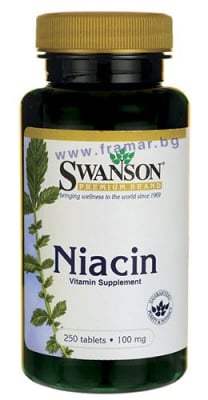 СУОНСЪН НИАЦИН (ВИТАМИН B3) таблетки 100 мг * 250