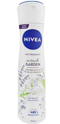 НИВЕА ДЕЗОДОРАНТ MIRACLE GARDEN LAVENDER & LILY OF THE VALLEY FRAGRANCE 150 мл