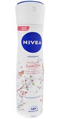 НИВЕА ДЕЗОДОРАНТ MIRACLE GARDEN CHERRY BLOSSOM & RED BERRIES FRAGRANCE 150 мл