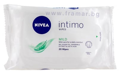 НИВЕА МОКРИ КЪРПИ INTIMO