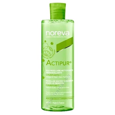 НОРЕВА ACTIPUR МИЦЕЛАРНА ВОДА ЗА ЛИЦЕ И ОЧИ 400 мл P01677