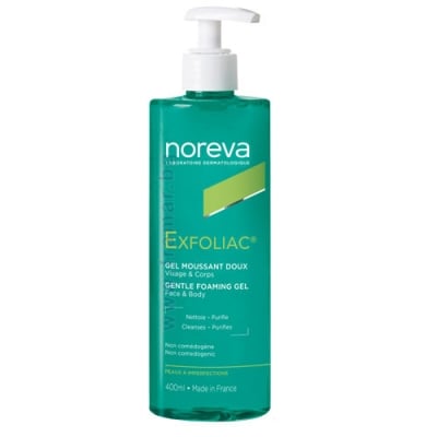 НОРЕВА EXFOLIAC ПОЧИСТВАЩ ГЕЛ ЗА МАЗНА КОЖА 400 мл Р01431