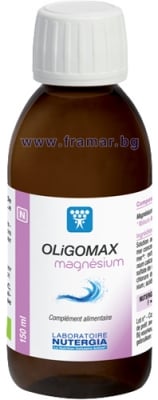 ОЛИГОМАКС РАЗТВОР НА МАГНЕЗИЙ С МОРСКА ВОДА 150 мл. НУТЕРГИА