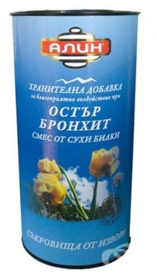 АЛИН ЧАЙ ПРИ ОСТЪР БРОНХИТ 100г